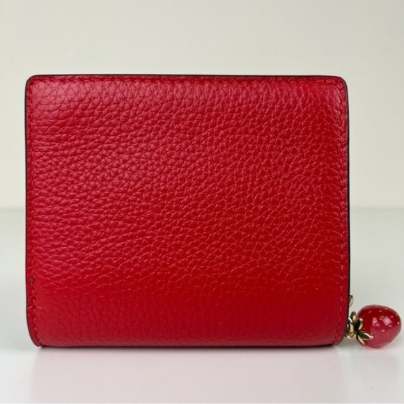 🍓 NWT Coach Snap Wallet With Strawberry - Picture 3 of 7